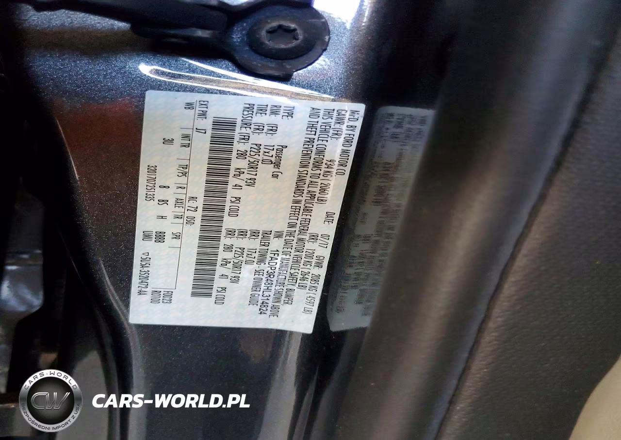 2017 Ford Focus Bev VIN:1FADP3R48HL314824 - 12