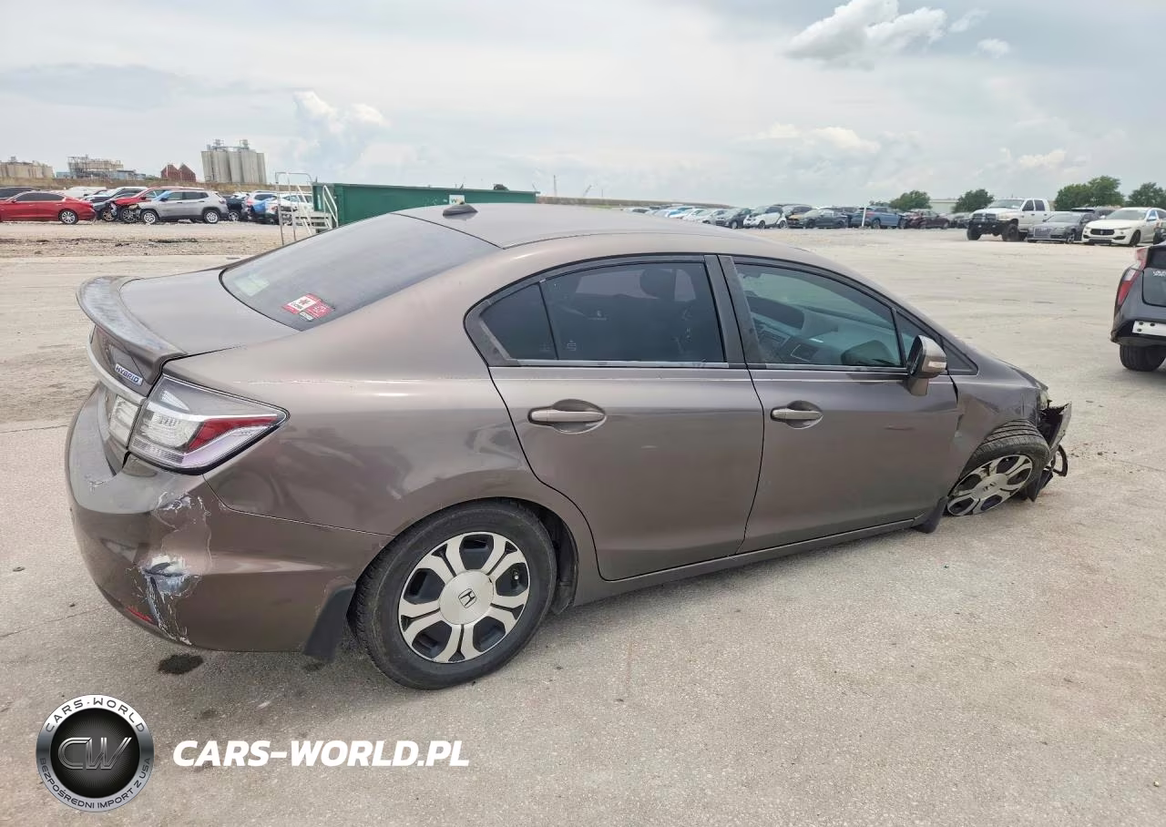 2013 Honda Civic Hybrid L VIN:19XFB4F39DE000346 - 3