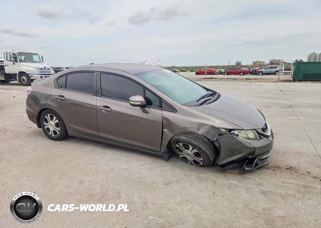 2013 Honda Civic Hybrid L VIN:19XFB4F39DE000346 - 4