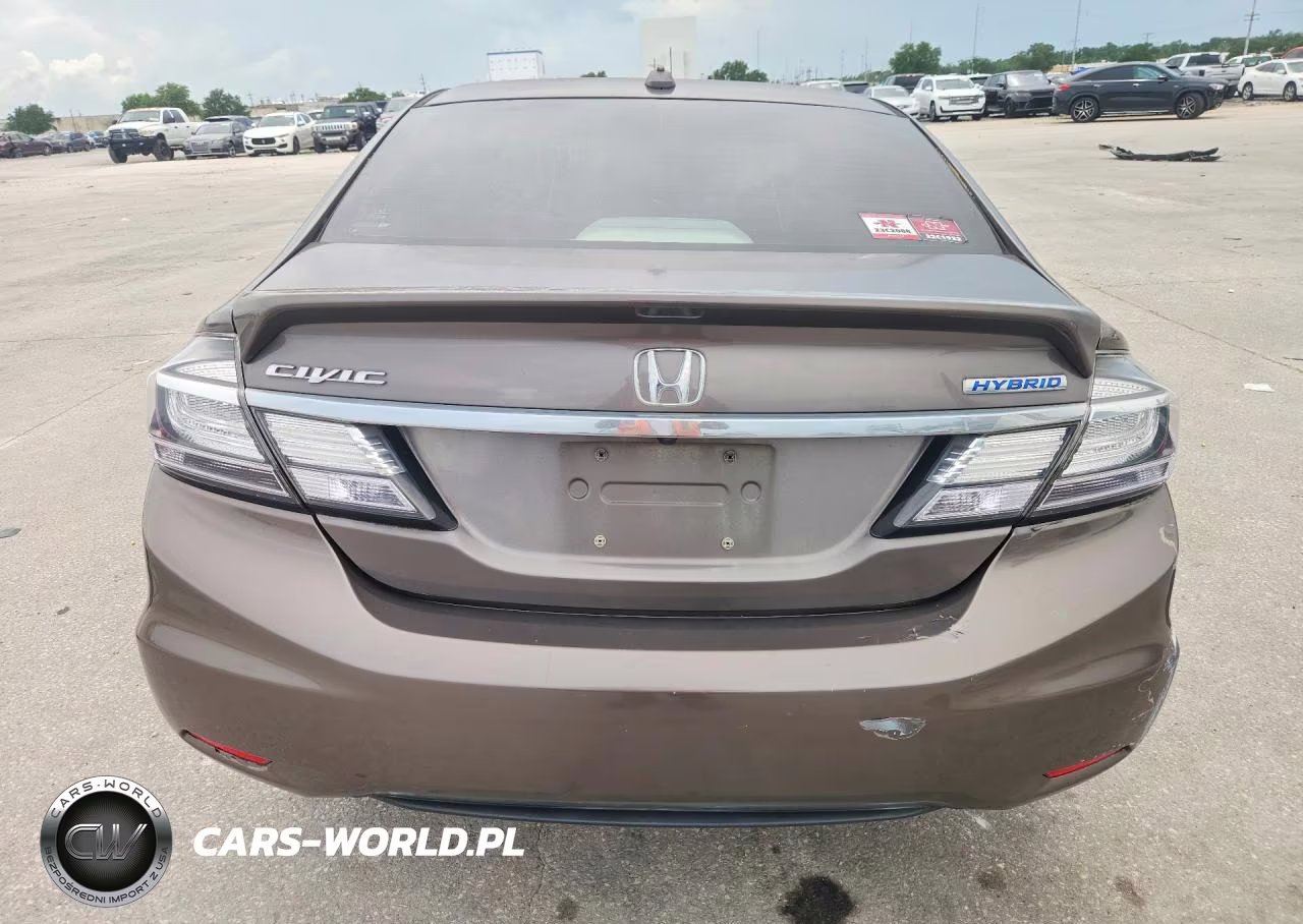 2013 Honda Civic Hybrid L VIN:19XFB4F39DE000346 - 6