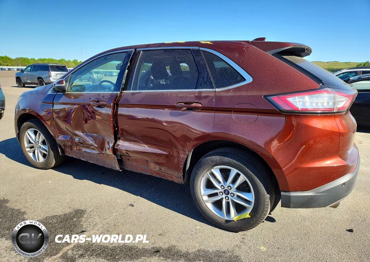 2016 Ford Edge Sel VIN:2FMPK4J94GBC33137 - 2
