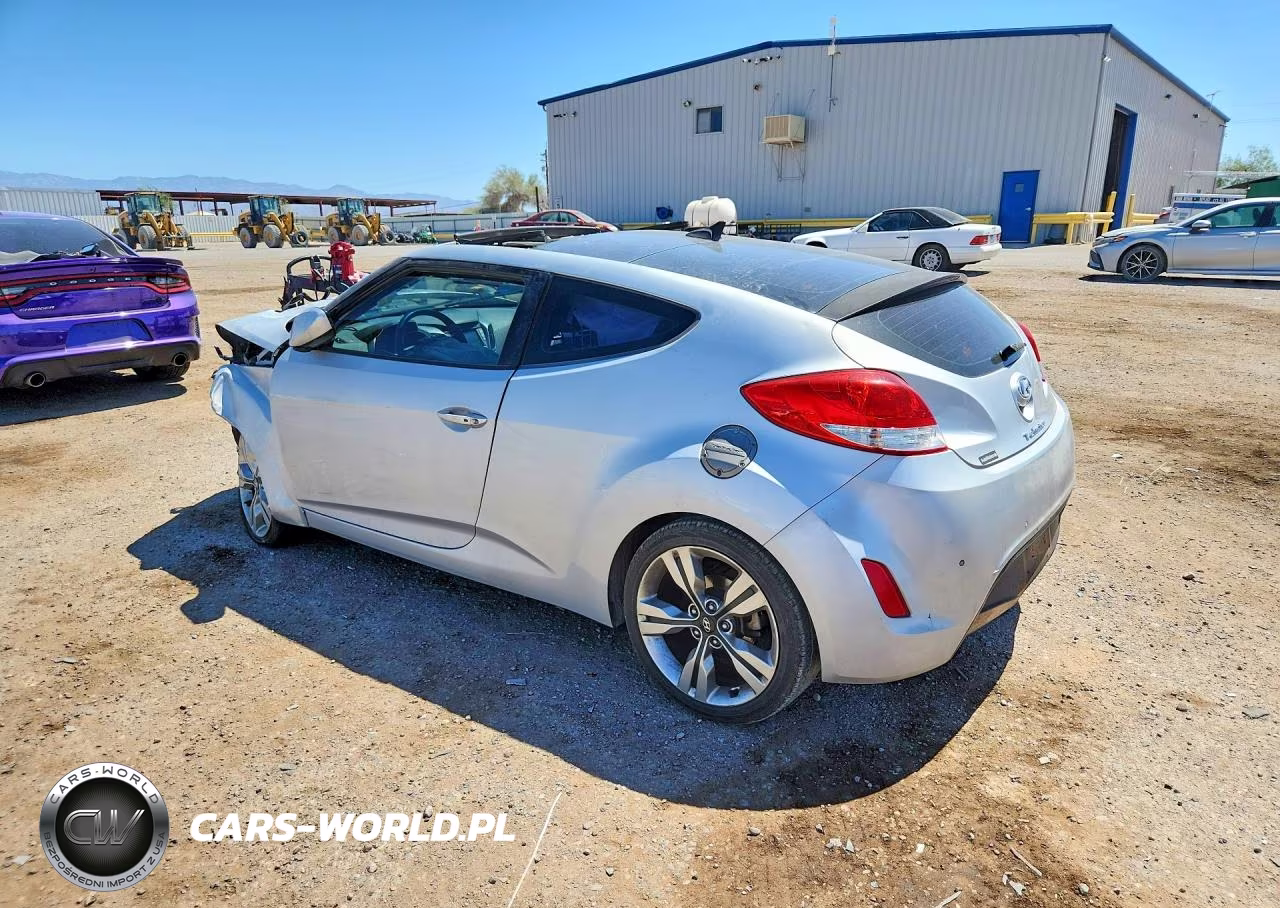 2013 Hyundai Veloster Base VIN:KMHTC6AD5DU157509 - 2