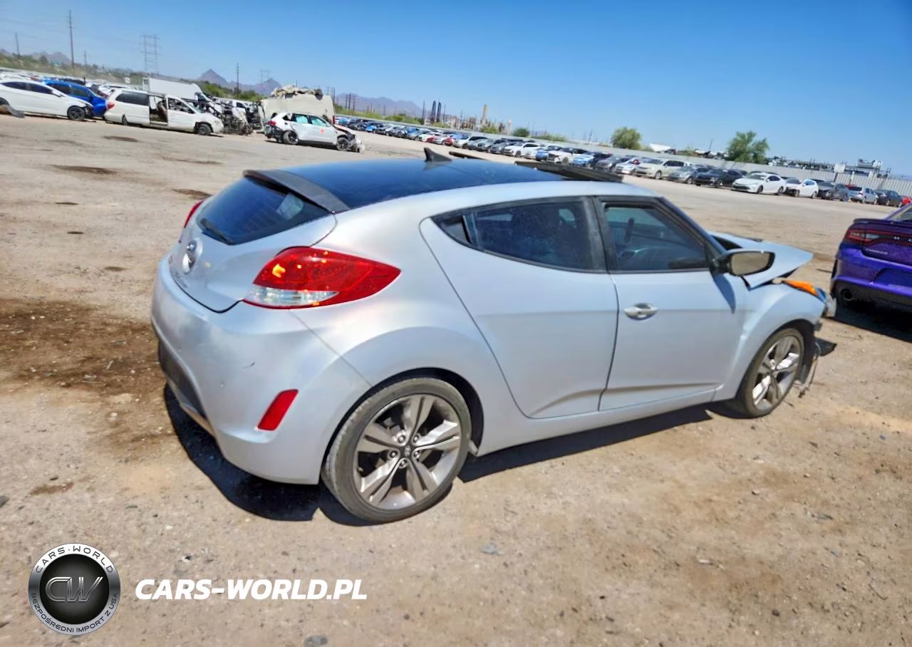 2013 Hyundai Veloster Base VIN:KMHTC6AD5DU157509 - 3