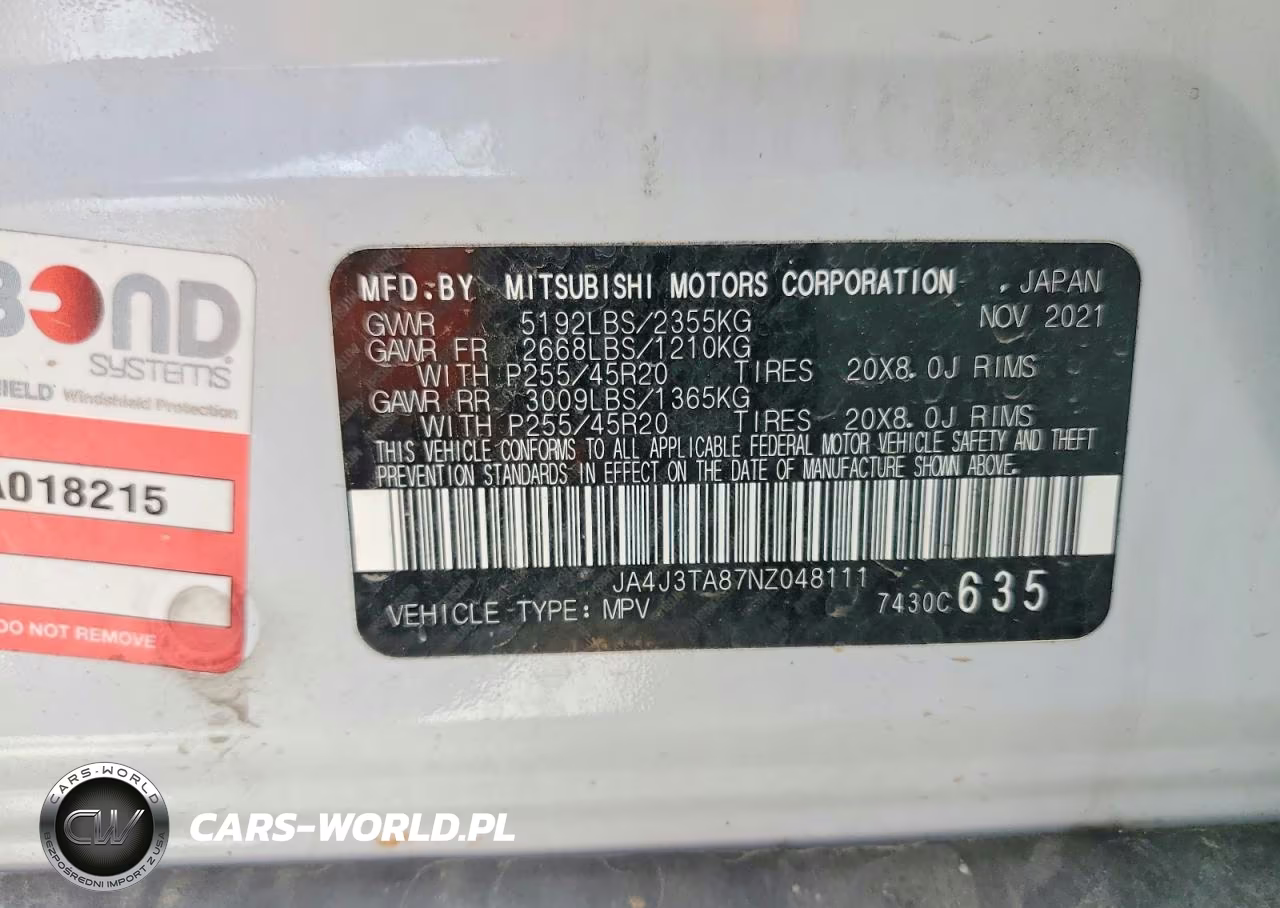 2022 Mitsubishi Outlander Es VIN:JA4J3TA87NZ048111 - 14