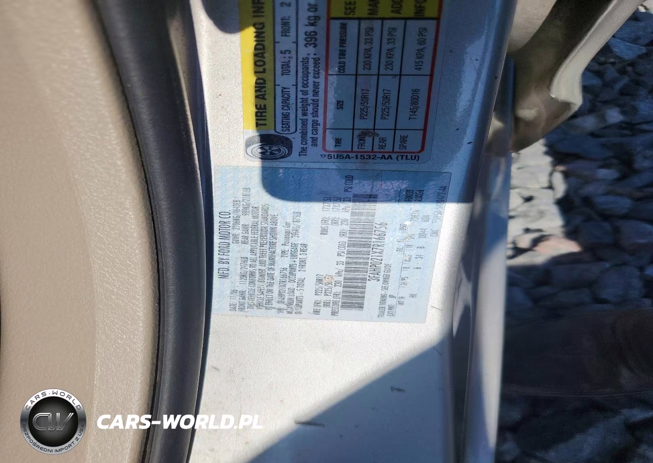 2007 Ford Fusion Sel VIN:3FAHP021X7R166756 - 12