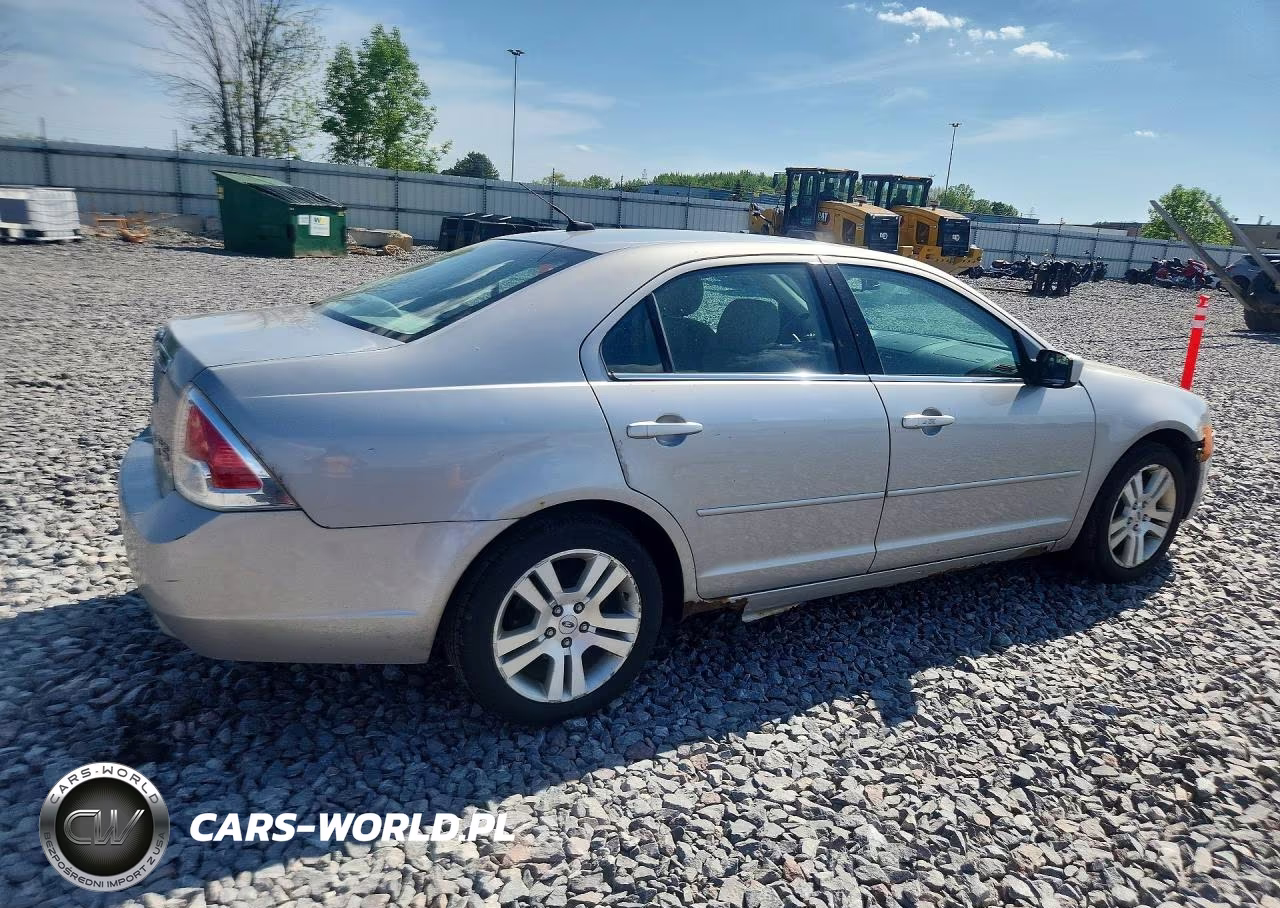 2007 Ford Fusion Sel VIN:3FAHP021X7R166756 - 3