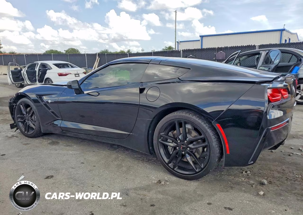 2019 Chevrolet Corvette Stingray 1Lt VIN:1G1YB2D72K5115505 - 2