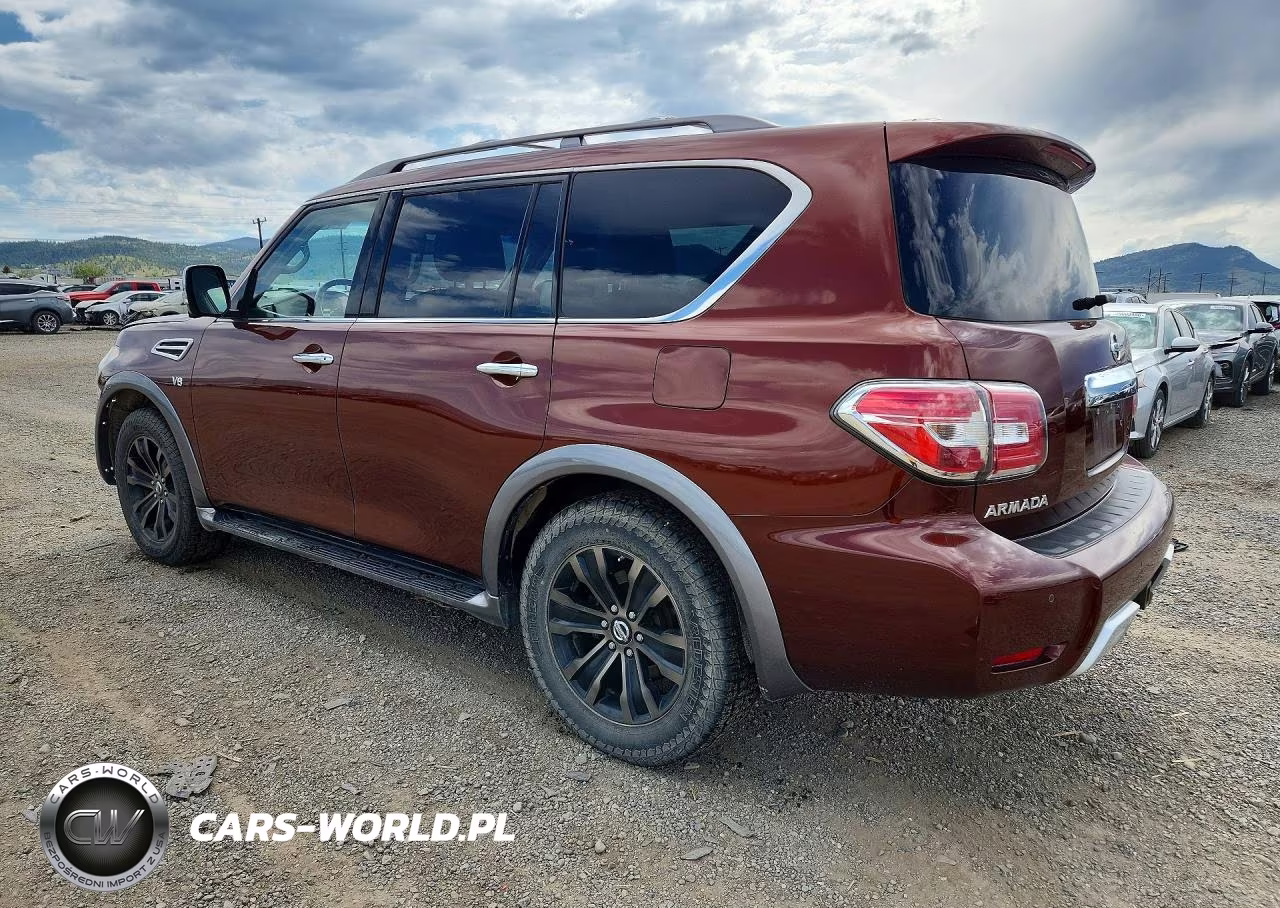 2017 Nissan Armada Platinum VIN:JN8AY2NE0H9703378 - 2