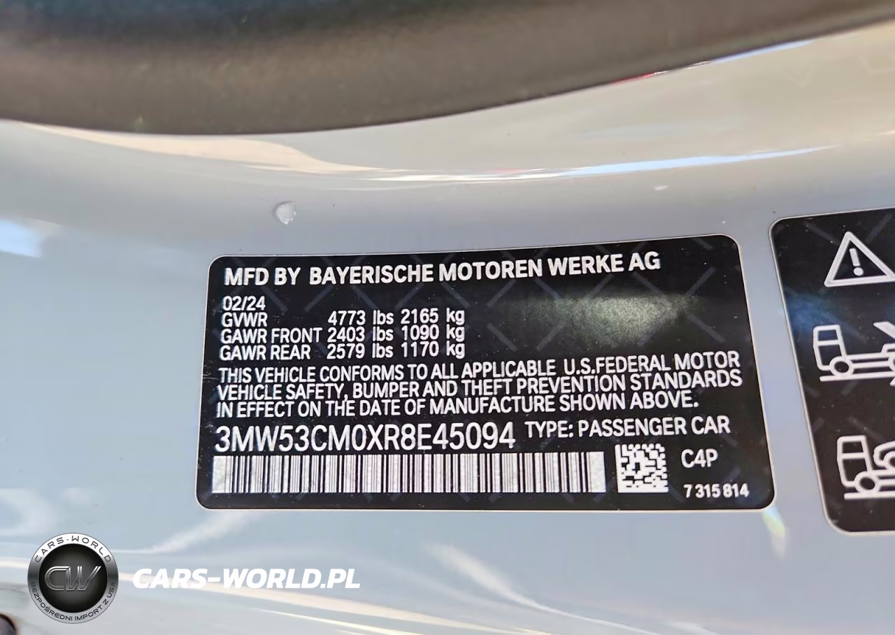2024 BMW M240Xi VIN:3MW53CM0XR8E45094 - 12