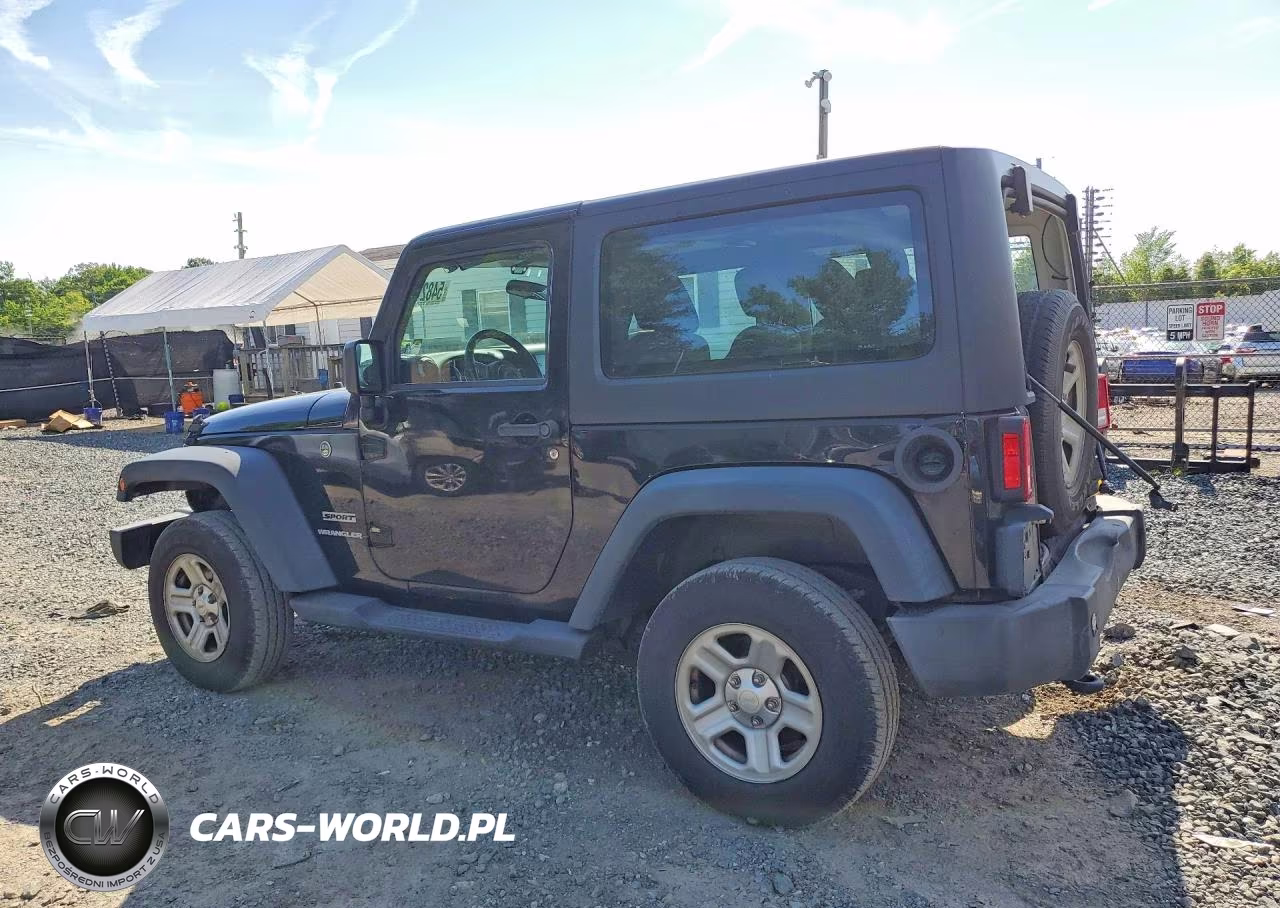 2016 Jeep Wrangler Sport VIN:1C4AJWAG3GL327307 - 2