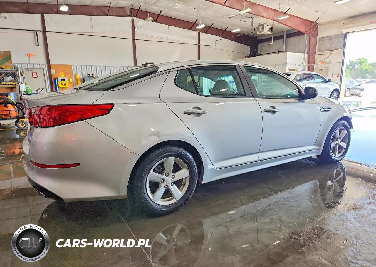 2014 Kia Optima Lx VIN:KNAGM4A77E5488554 - 3