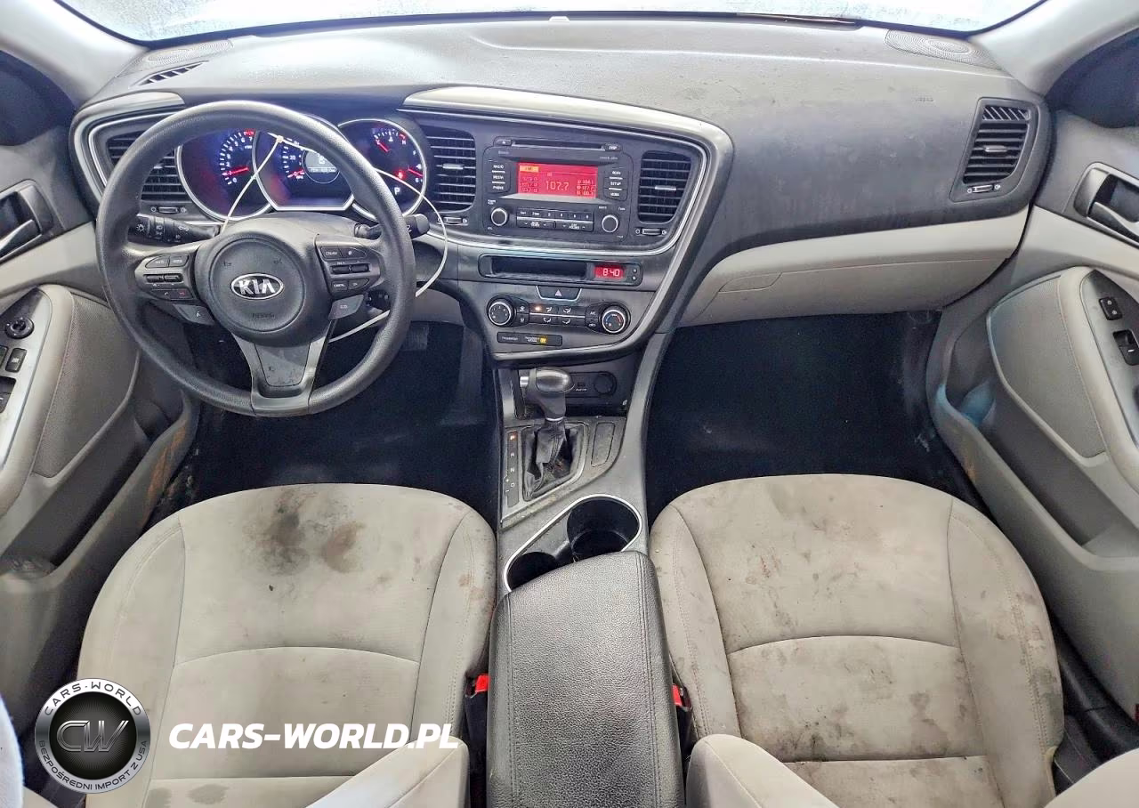 2014 Kia Optima Lx VIN:KNAGM4A77E5488554 - 8