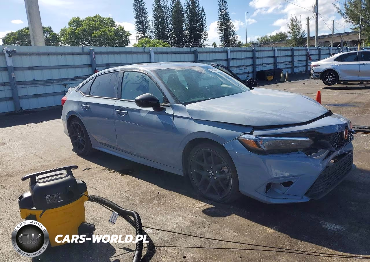 2024 Honda Civic Si Sedan VIN:2HGFE1E56RH470663 - 4
