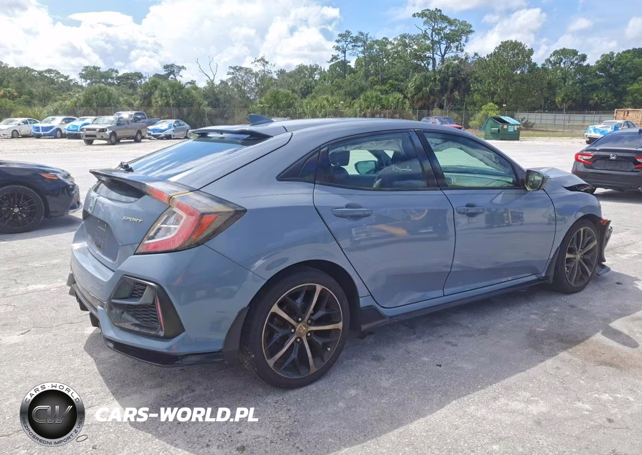 2020 Honda Civic Sport VIN:SHHFK7H49LU221668 - 3
