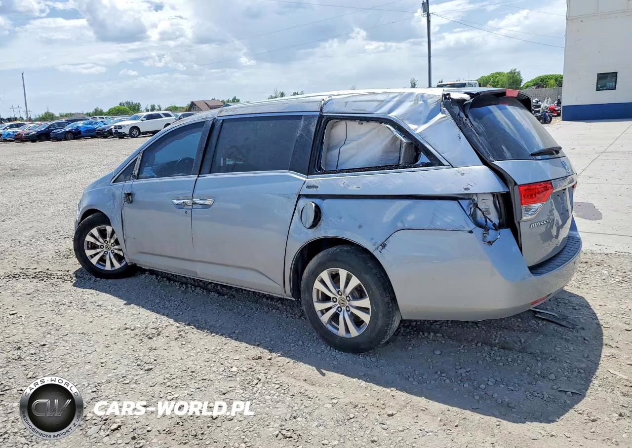 2016 Honda Odyssey Exl VIN:5FNRL5H60GB127735 - 2