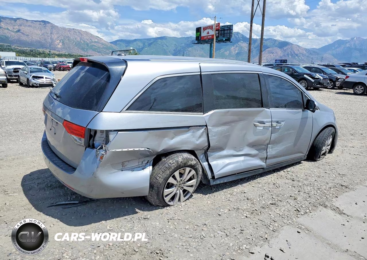2016 Honda Odyssey Exl VIN:5FNRL5H60GB127735 - 3