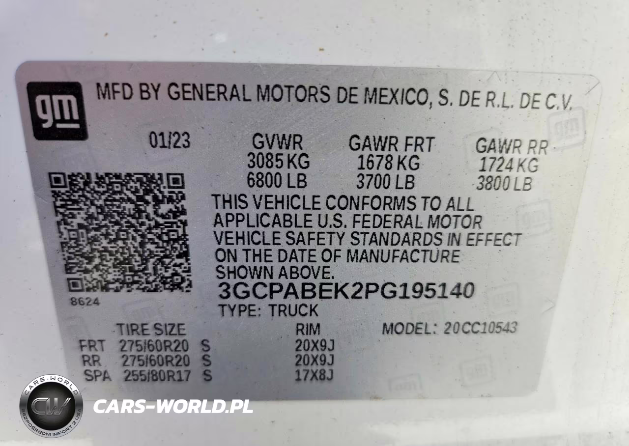 2023 Chevrolet Silverado C1500 Custom VIN:3GCPABEK2PG195140 - 12