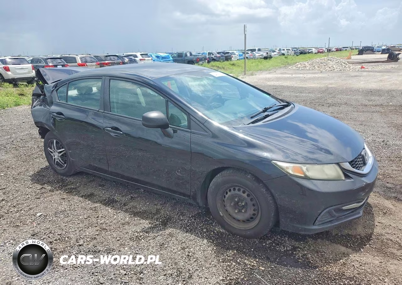 2014 Honda Civic 4D Lx VIN:19XFB2F53EE200291 - 4