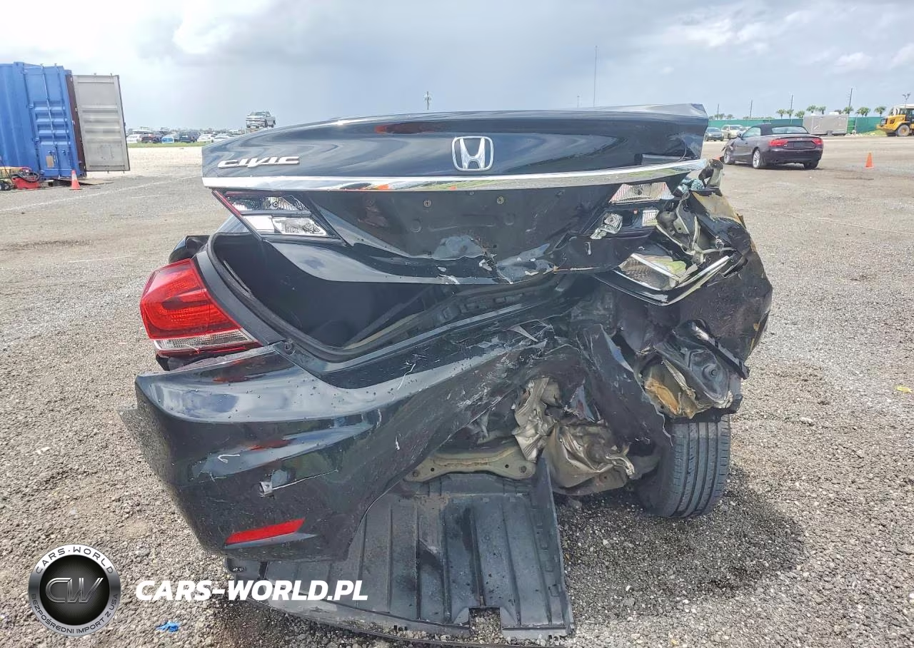 2014 Honda Civic 4D Lx VIN:19XFB2F53EE200291 - 6