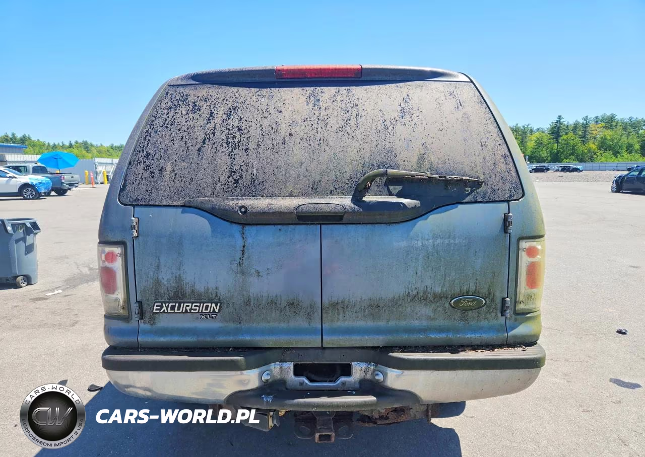 2000 Ford Excursion Xlt VIN:1FMSU41F8YED27960 - 6