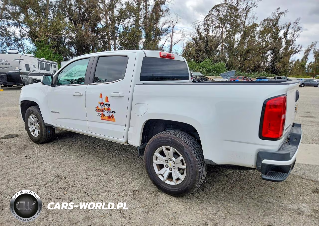 2019 Chevrolet Colorado Lt VIN:1GCGSCEN7K1243137 - 2