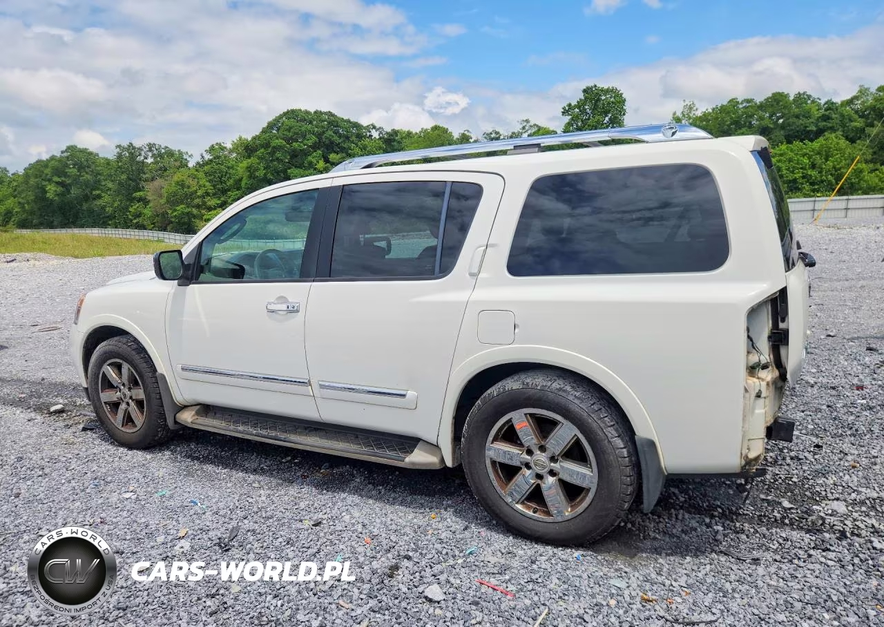 2011 Nissan Armada Platinum VIN:5N1BA0NFXBN600500 - 2