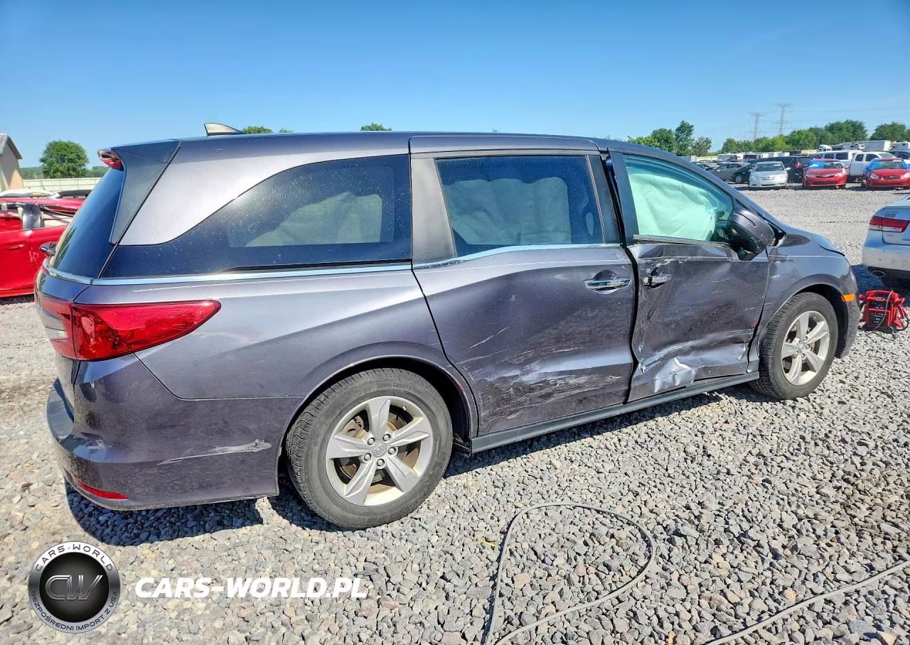 2019 Honda Odyssey Ex VIN:5FNRL6H5XKB086438 - 3