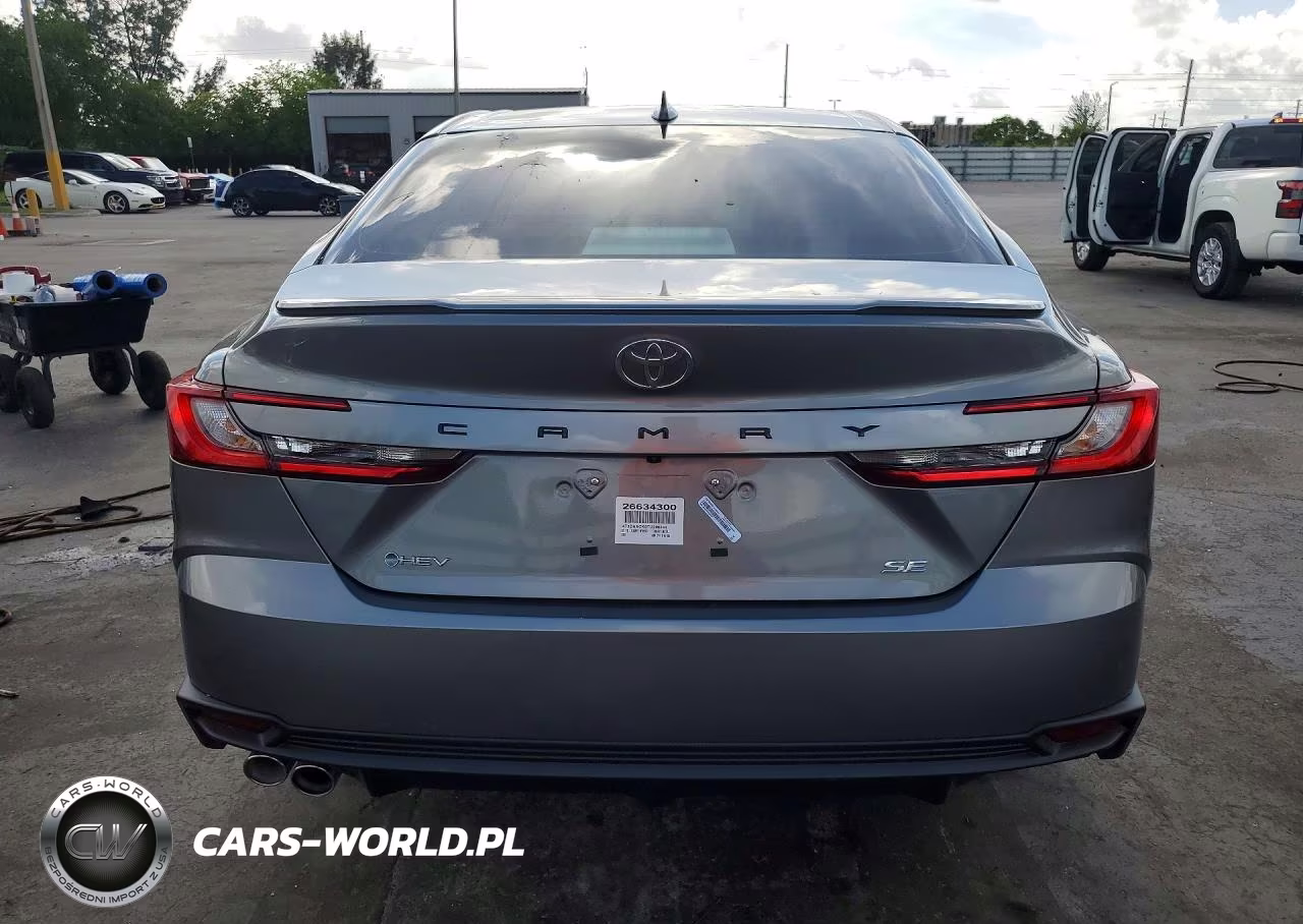 2026 Toyota Camry Se VIN:4T1DAACK0TU296244 - 6
