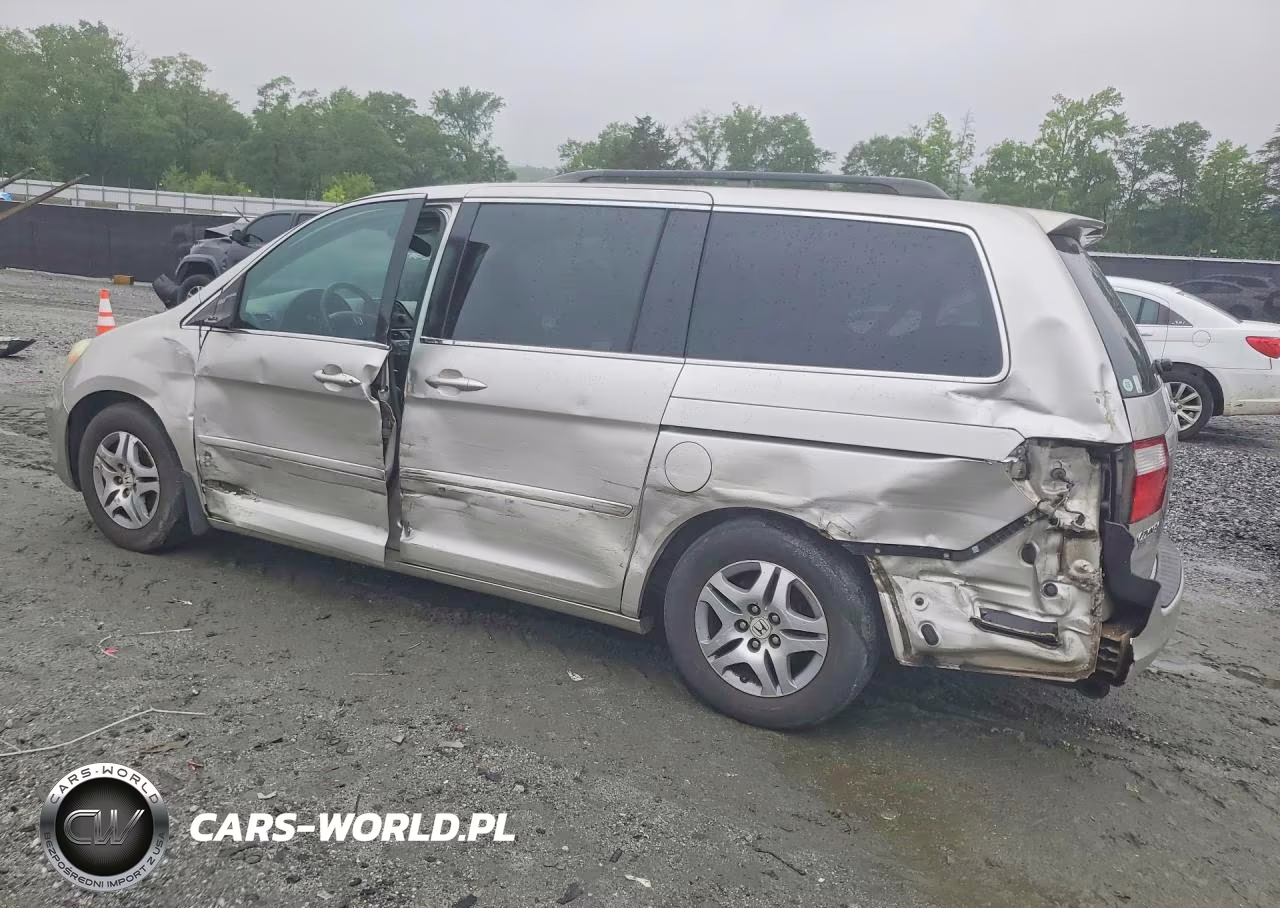 2006 Honda Odyssey Exl VIN:5FNRL38716B460649 - 2