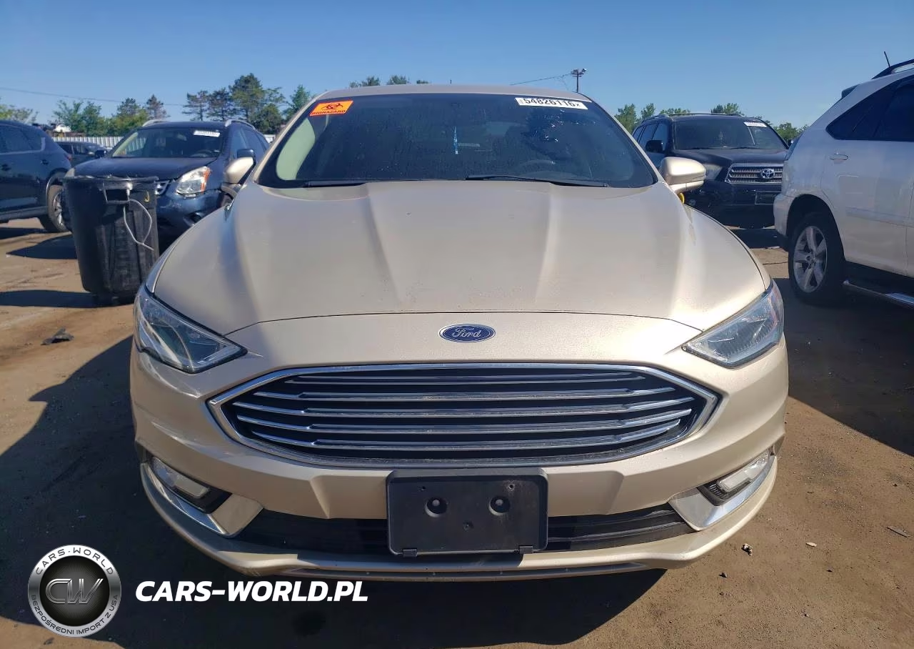 2017 Ford Fusion Se VIN:3FA6P0T91HR136462 - 5