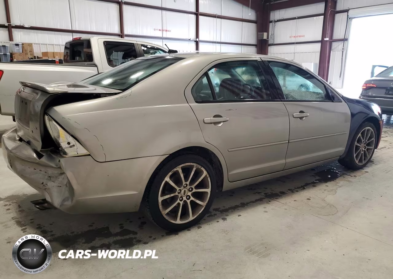 2008 Ford Fusion Se VIN:3FAHP07ZX8R248700 - 3