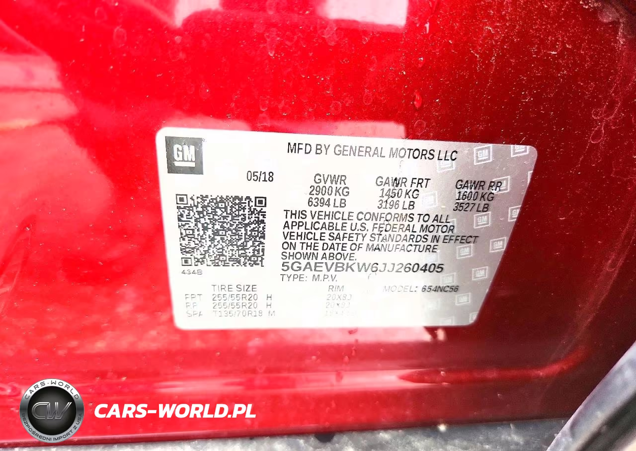 2018 Buick Enclave Premium VIN:5GAEVBKW6JJ260405 - 13