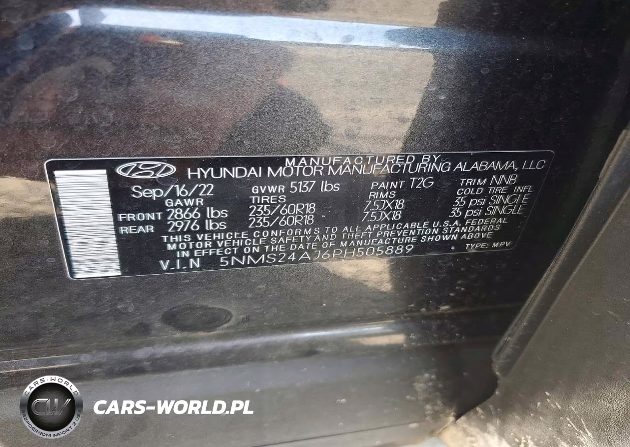 2023 Hyundai Santa Fe Sel VIN:5NMS24AJ6PH505889 - 13