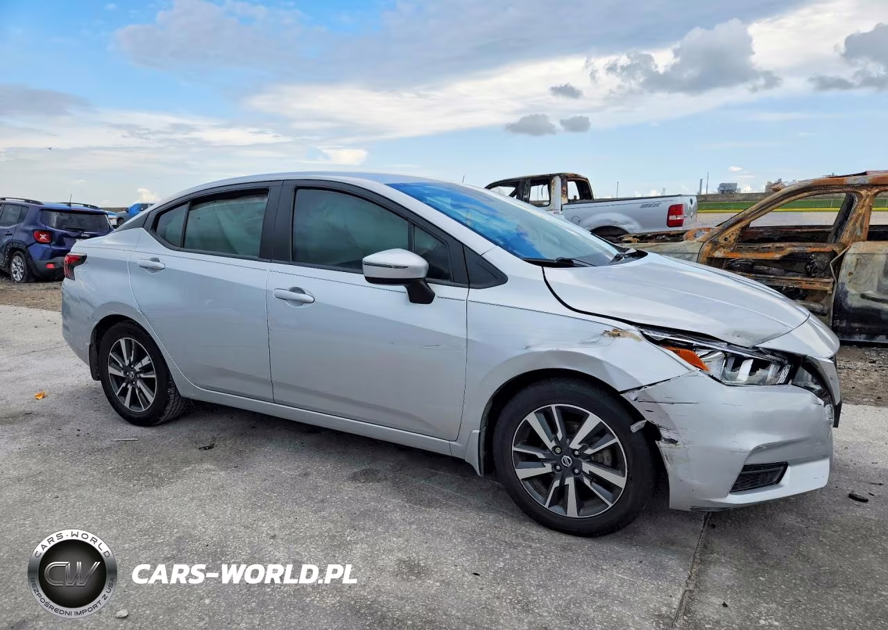 2021 Nissan Versa Sv VIN:3N1CN8EV7ML922052 - 4