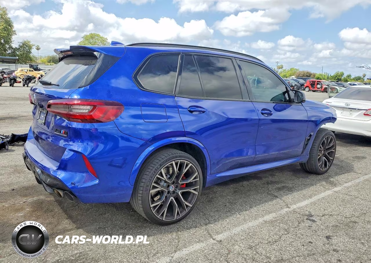 2023 BMW X5 M VIN:5YMJU0C07P9P30344 - 3