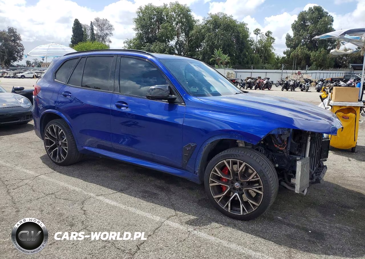 2023 BMW X5 M VIN:5YMJU0C07P9P30344 - 4