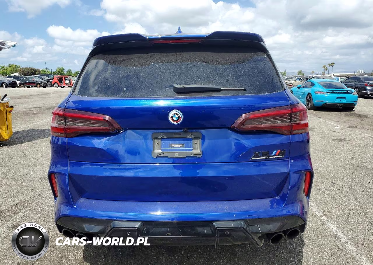 2023 BMW X5 M VIN:5YMJU0C07P9P30344 - 6
