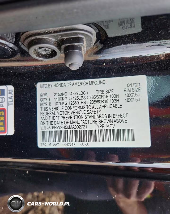2021 Honda Cr-V Ex VIN:5J6RW2H56MA002721 - 13