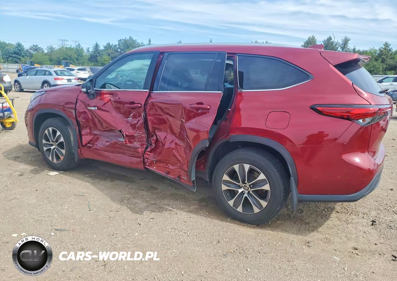 2020 Toyota Highlander Hybrid Xle VIN:5TDHBRCH7LS507773 - 2