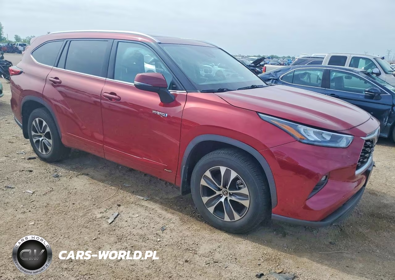 2020 Toyota Highlander Hybrid Xle VIN:5TDHBRCH7LS507773 - 4