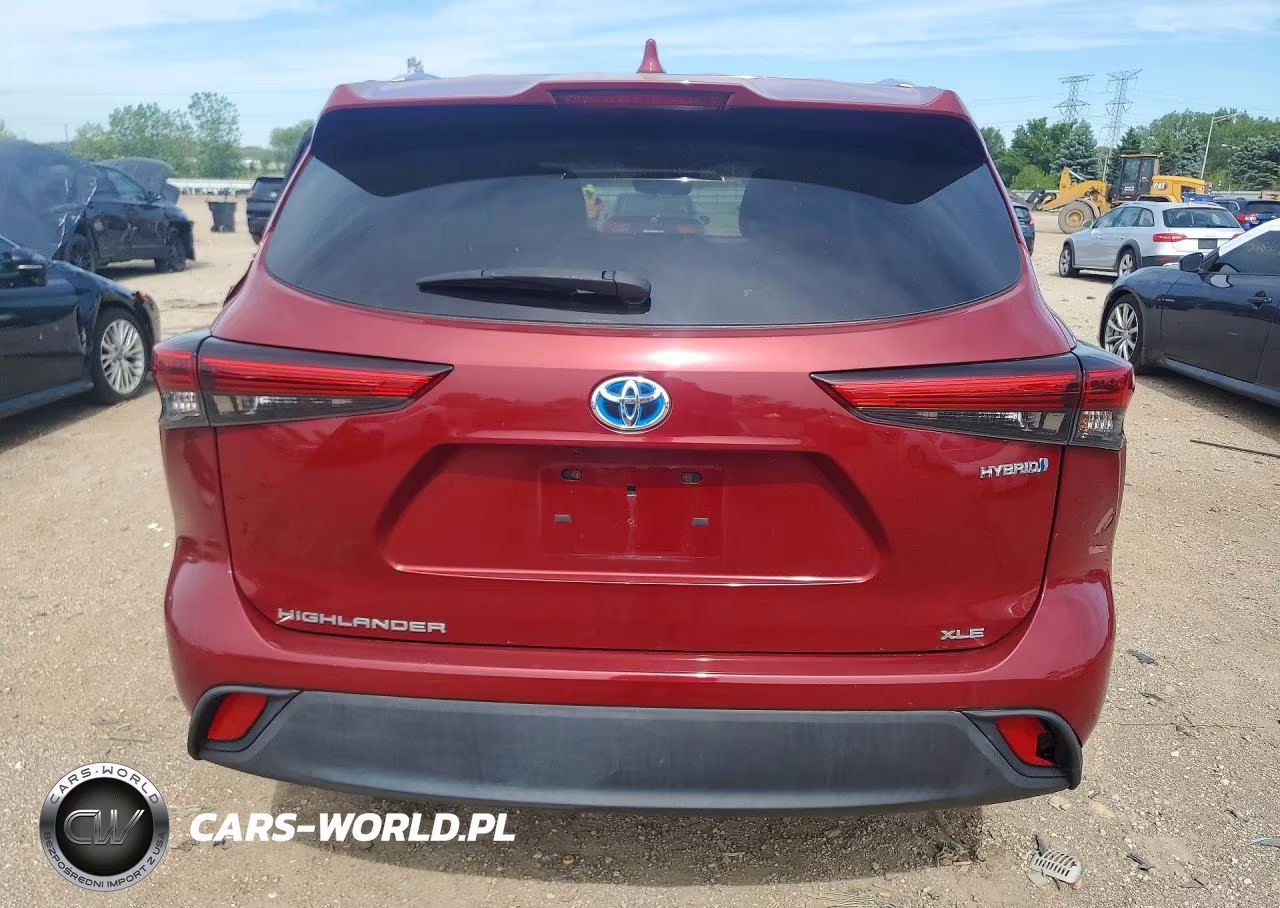 2020 Toyota Highlander Hybrid Xle VIN:5TDHBRCH7LS507773 - 6