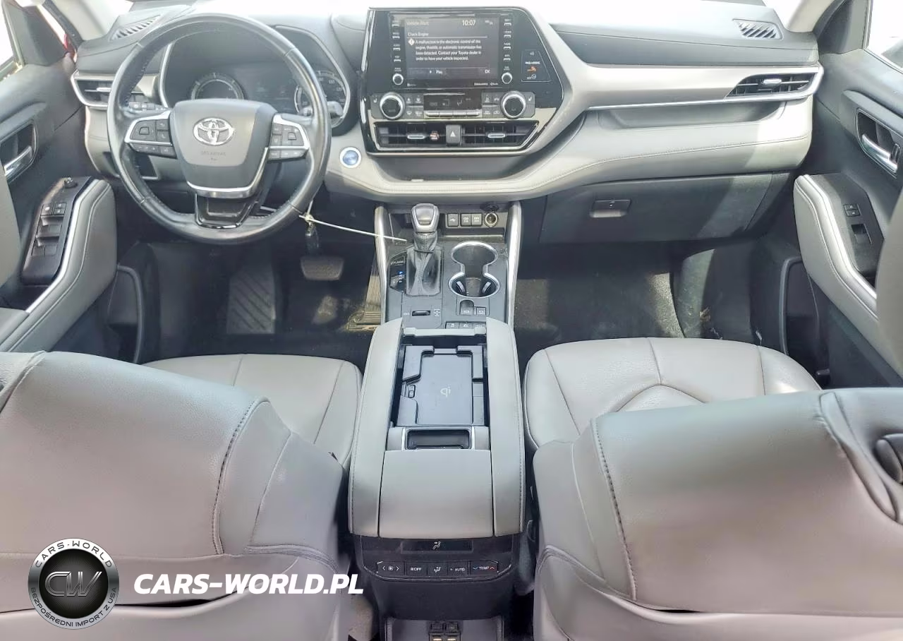 2020 Toyota Highlander Hybrid Xle VIN:5TDHBRCH7LS507773 - 8