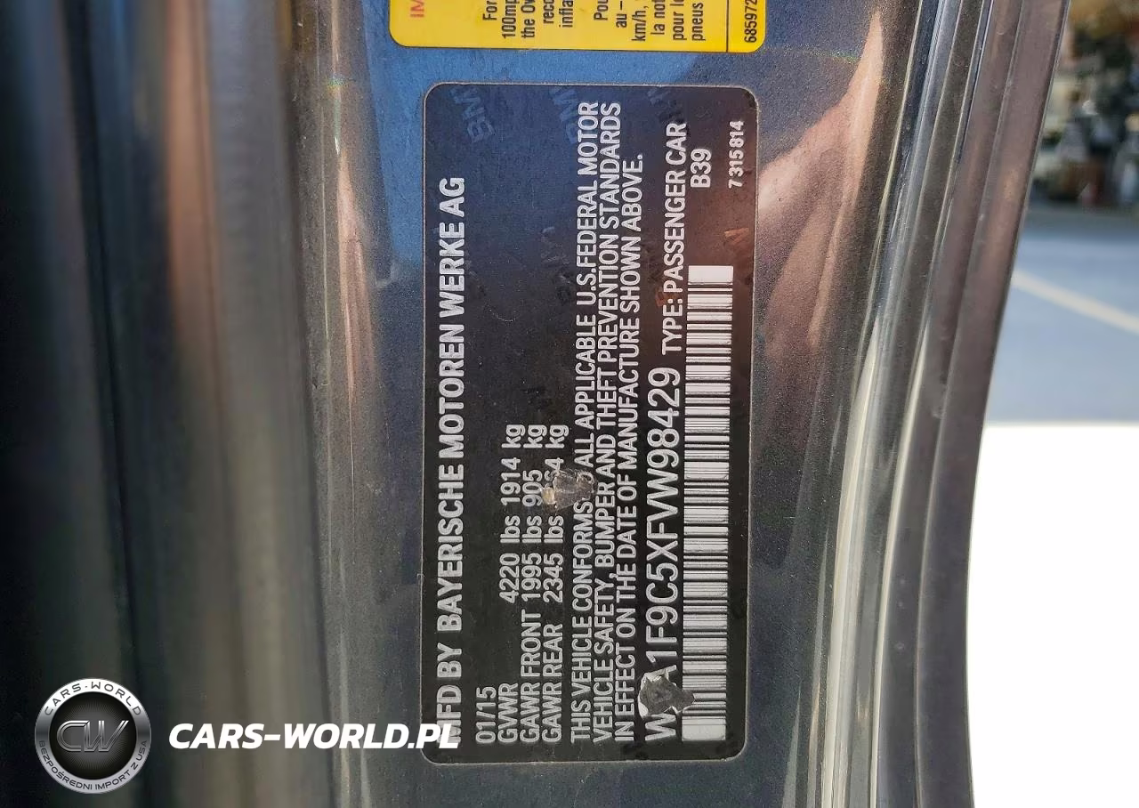 2015 BMW 228 I Sulev VIN:WBA1F9C5XFVW98429 - 12