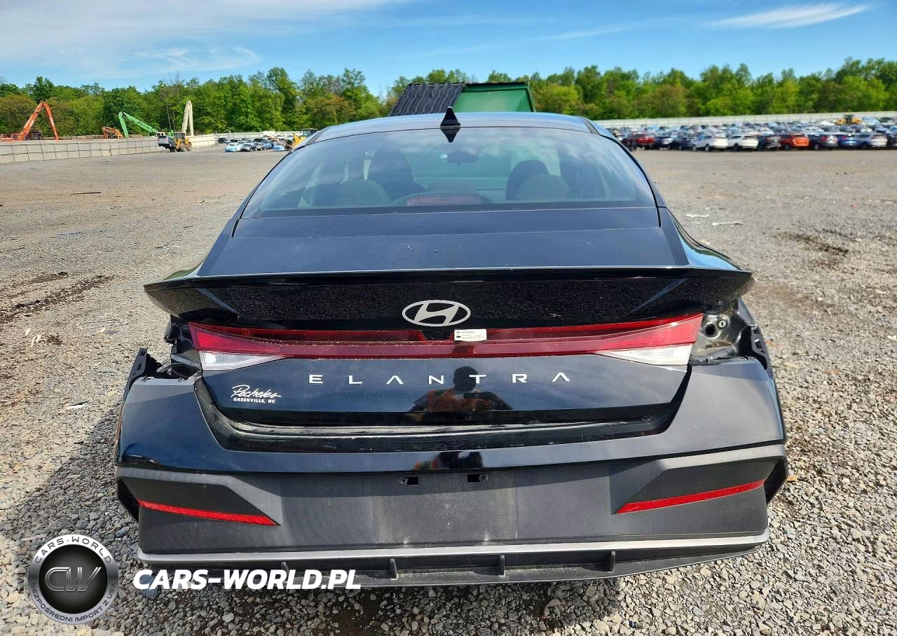 2025 Hyundai Elantra Sel Sport VIN:KMHLM4DG5SU876960 - 6
