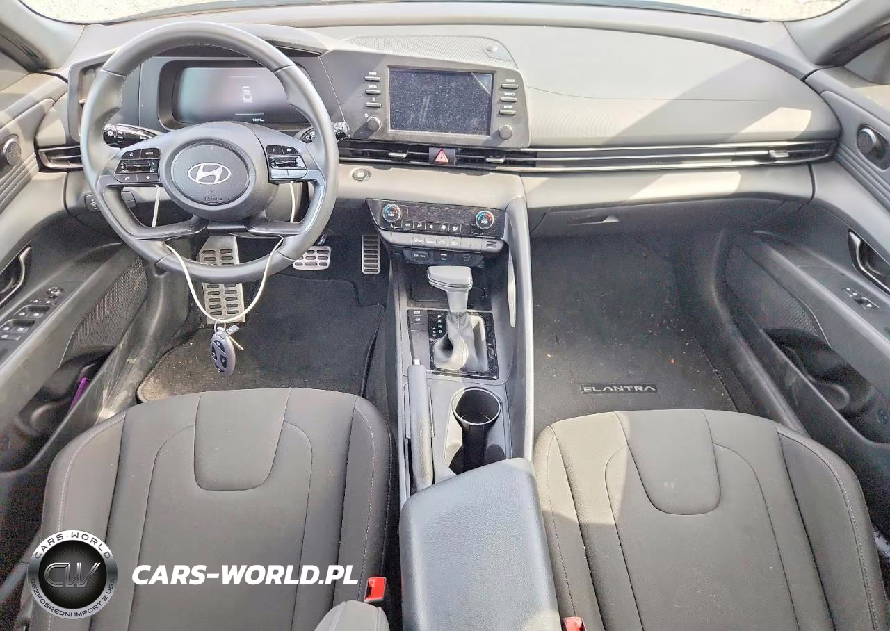 2025 Hyundai Elantra Sel Sport VIN:KMHLM4DG5SU876960 - 8