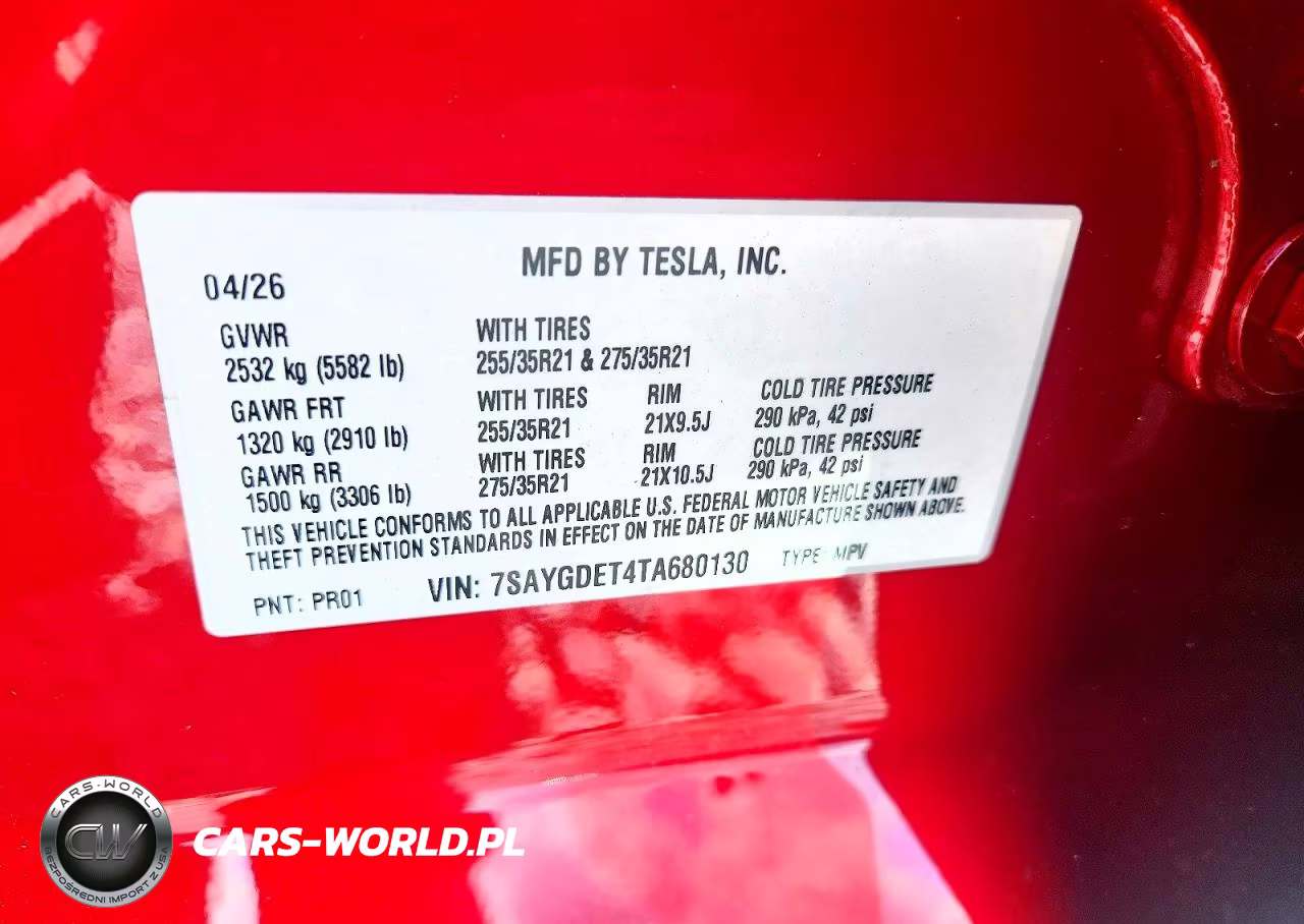 2026 Tesla Model Y VIN:7SAYGDET4TA680130 - 12