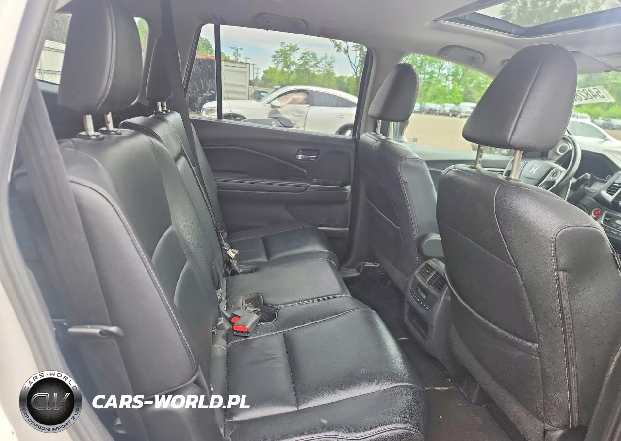 2017 Honda Pilot Exln VIN:5FNYF6H70HB070228 - 11