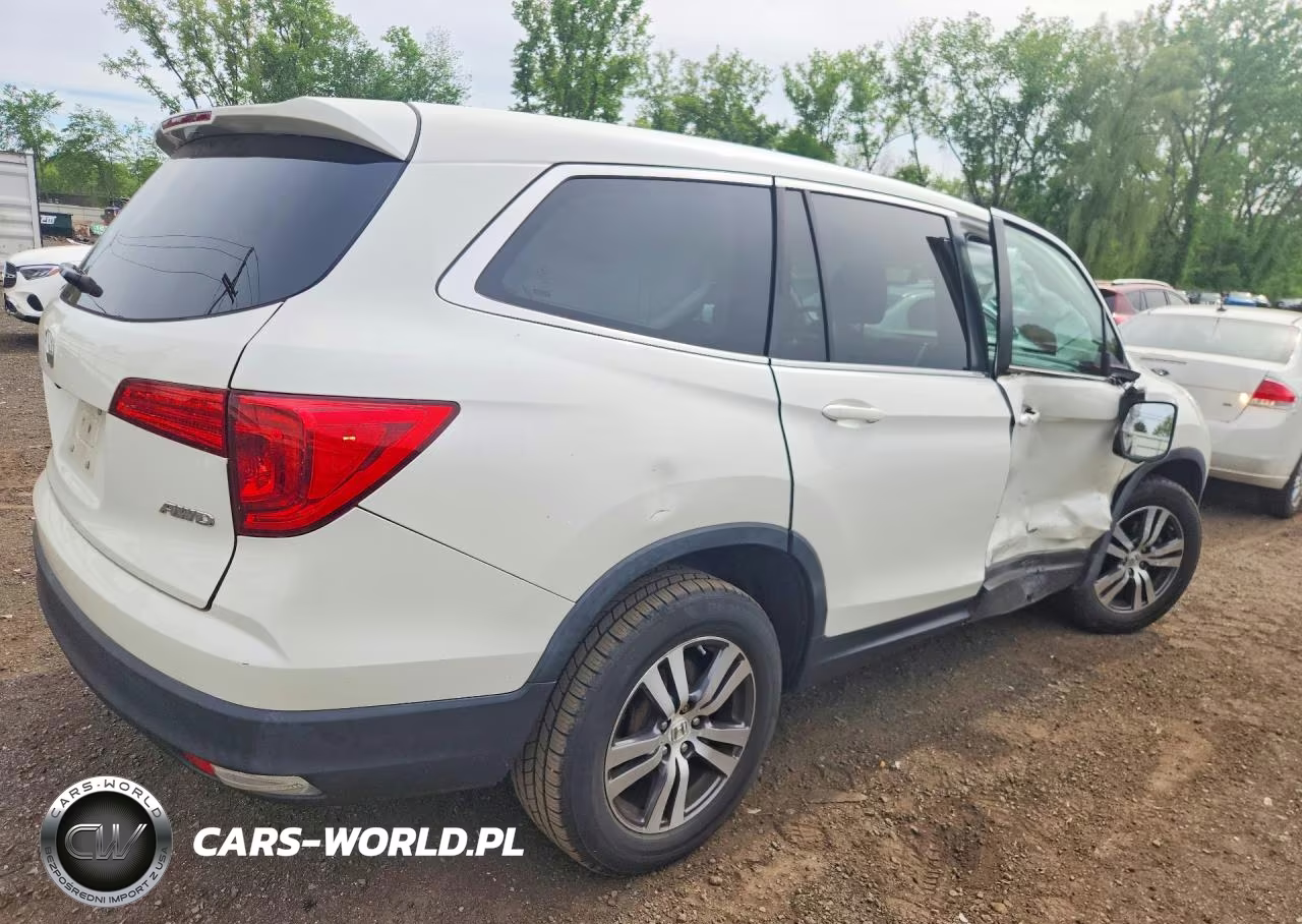 2017 Honda Pilot Exln VIN:5FNYF6H70HB070228 - 3
