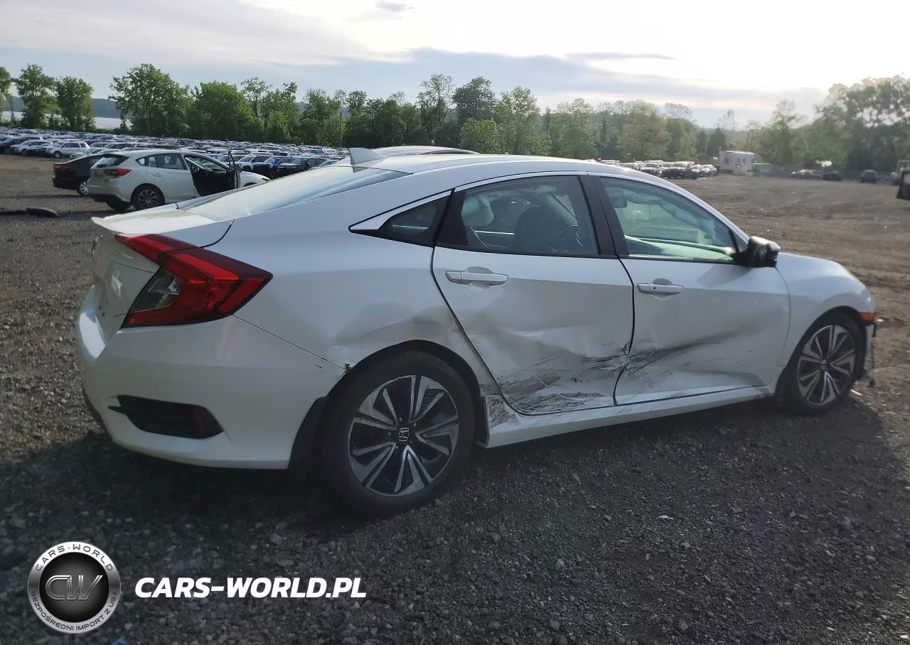 2017 Honda Civic Exl VIN:2HGFC1F7XHH637143 - 3