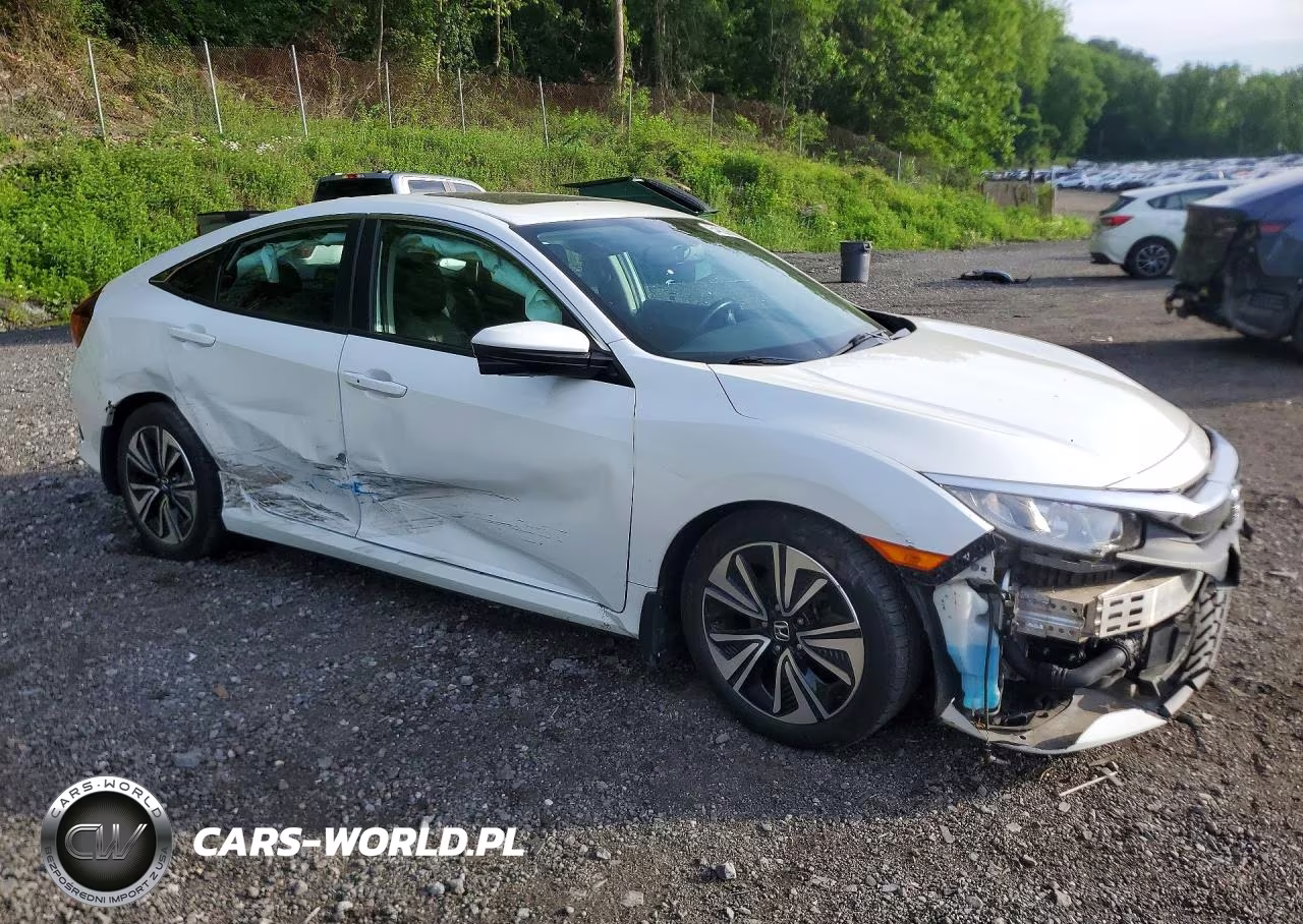 2017 Honda Civic Exl VIN:2HGFC1F7XHH637143 - 4